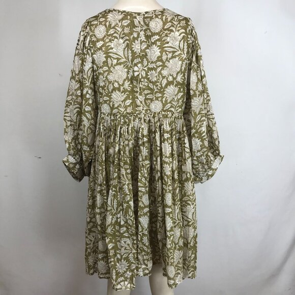 Daughters of India Green Floral Dress - Picture 5 of 8
